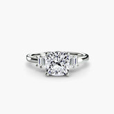 Baguette Accent Solitaire
